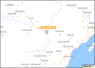 map of Lambunao