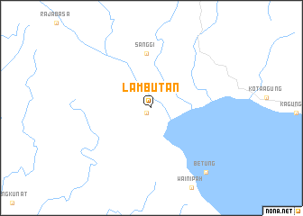 map of Lambutan