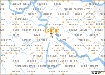 map of Lâm Cao