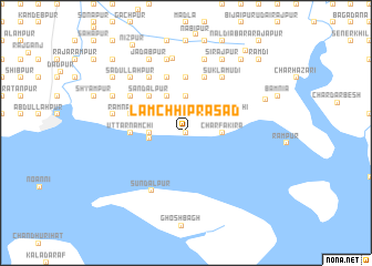 map of Lāmchhi Prasād