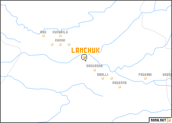 map of Lamchuk