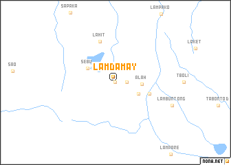 map of Lamdamay