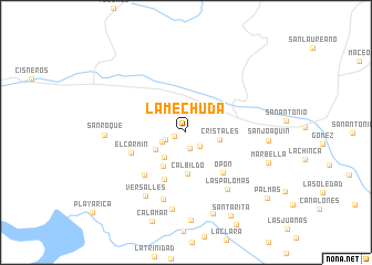 map of La Mechuda