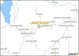 map of Lameck Chisi