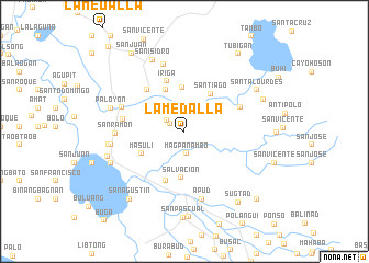 map of La Medalla