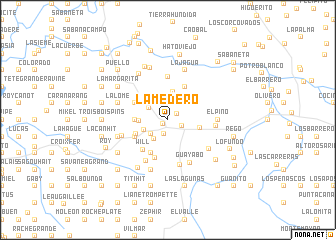 map of Lamedero