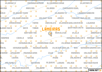 map of Lameiras