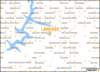 map of Lameiras