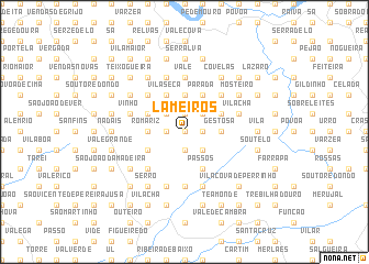 map of Lameiros