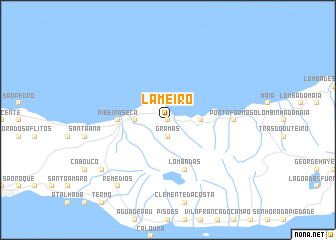 map of Lameiro