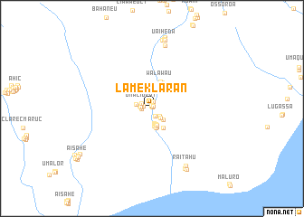 map of Lameklaran