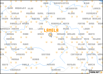 map of Lamela