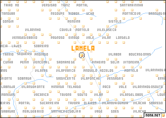 map of Lamela