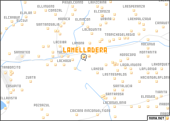 map of La Melladera