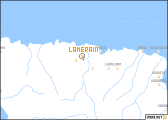 map of Lamerain