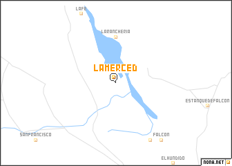 map of La Merced