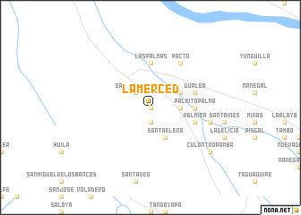 map of La Merced