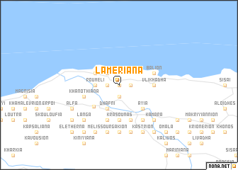 map of Lamerianá