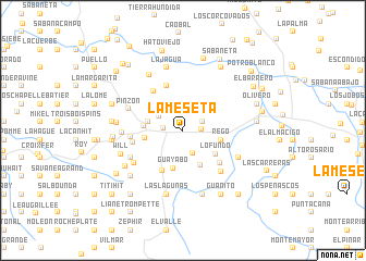 map of La Meseta