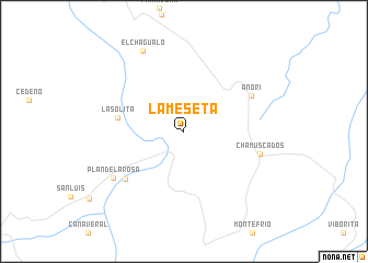 map of La Meseta