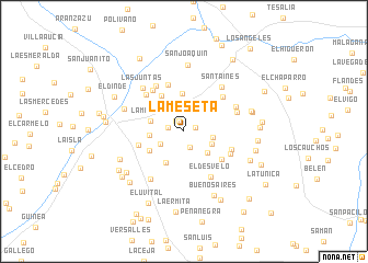 map of La Meseta