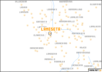 map of La Meseta