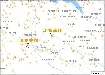 map of La Meseta