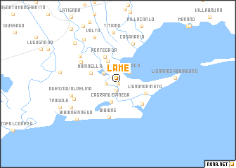 map of Lame