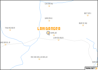 map of Lamidangra