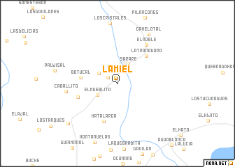 map of La Miel