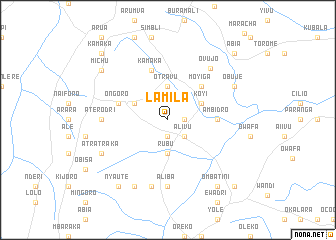 map of Lamila