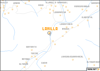 map of La Milla