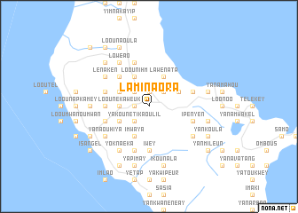 map of Lam̄inaora