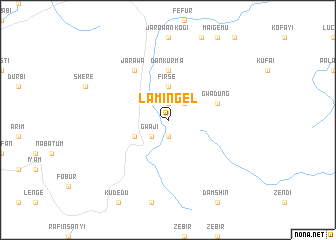 map of Lamingel