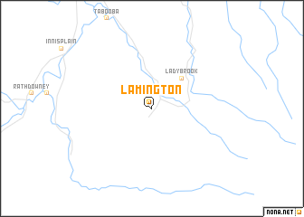 map of Lamington