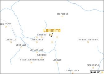 map of La Minita