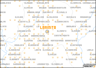 map of La Minita