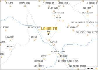 map of La Minita