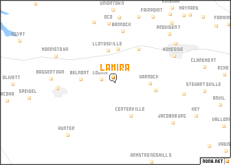 map of Lamira