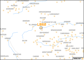 map of Lamīr