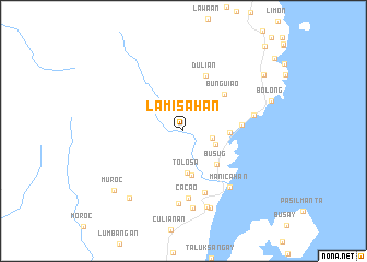 map of Lamisahan