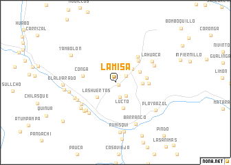 map of La Misa