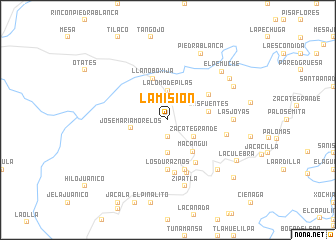 map of La Misión