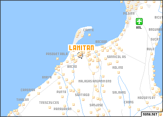 map of Lamitan