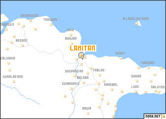 map of Lamitan