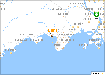 map of Lami