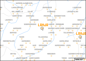 map of Lamja