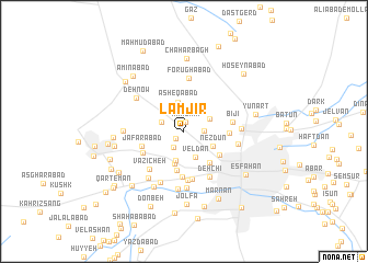 map of Lamjīr