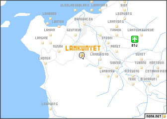 map of Lamkunyet