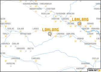 map of Lâm Lang